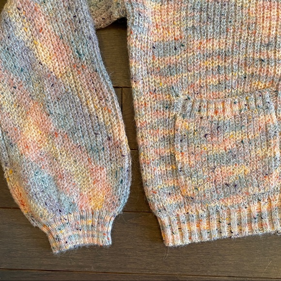 NWT BB Dakota Multi Colored Cardigan - Picture 7 of 8